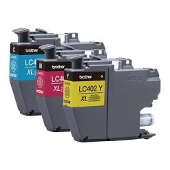 Brother LC402XL Assorted Colors High Yield Ink Cartridges, 3/Pack (LC402XL3PKS) -Avery shop 294FDFED 5092 468E 916CFEBEEA6B0BBC s7