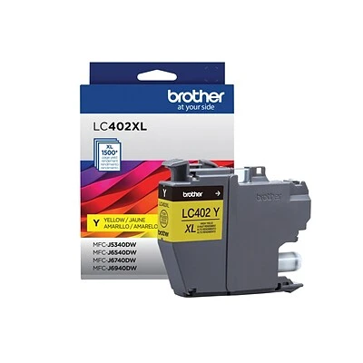 Brother LC402XL Yellow High Yield Ink Cartridge (LC402XLYS) 4 Brother LC402XL Yellow High Yield Ink Cartridge (LC402XLYS) - Image 2