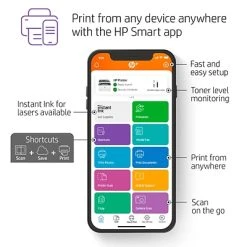Printers HP LaserJet Pro MFP 3101fdwe Wireless Black & White Printer With HP+ Smart Office Features, Fax, Bonus 3 Months Instant Ink -Avery shop 4091834E 1A04 45D3 AD44D64D9645B8E9 s7