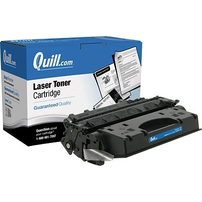Quill Brand® Remanufactured Black High Yield Toner Cartridge Replacement for HP 05X (CE505X) (Lifetime Warranty) Quill Brand® Remanufactured Black High Yield Toner Cartridge Replacement For HP 05X (CE505X) (Lifetime Warranty) -Avery shop 504493 s7