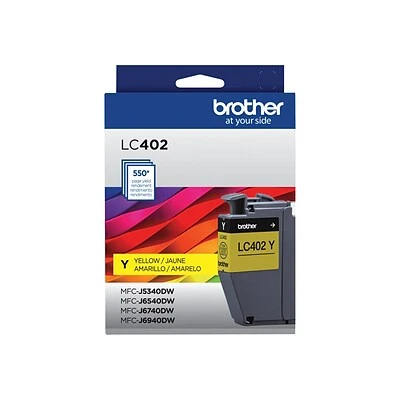 Brother LC402 Yellow Standard Yield Ink Cartridge (LC402YS) 5 Brother LC402 Yellow Standard Yield Ink Cartridge (LC402YS) - Image 3