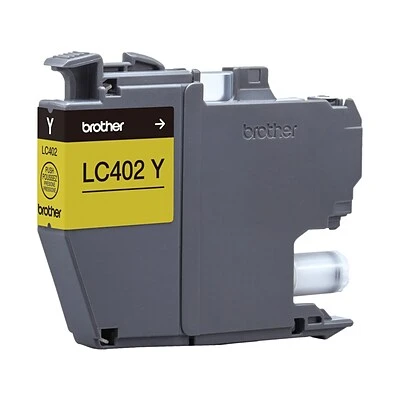 Brother LC402 Yellow Standard Yield Ink Cartridge (LC402YS) 3 Brother LC402 Yellow Standard Yield Ink Cartridge (LC402YS)
