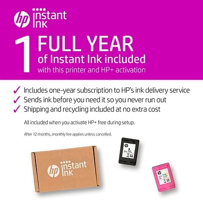 Printers HP DeskJet 2755e All-in-One Wireless Color Printer With 1 Full Year Free Ink With HP+ 7 Printers HP DeskJet 2755e All-in-One Wireless Color Printer With 1 Full Year Free Ink With HP+ - Image 5