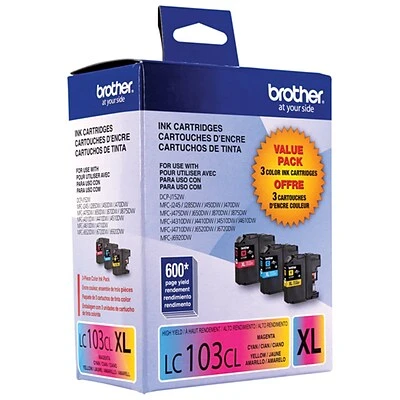 Brother LC1033PKS Cyan/Magenta/Yellow High Yield Ink Cartridge, 3/Pack (LC1033PKS) Brother LC1033PKS Cyan/Magenta/Yellow High Yield Ink Cartridge, 3/Pack (LC1033PKS) -Avery shop 88C4F8E0 2777 4615 84145BDFF3061C4A s7
