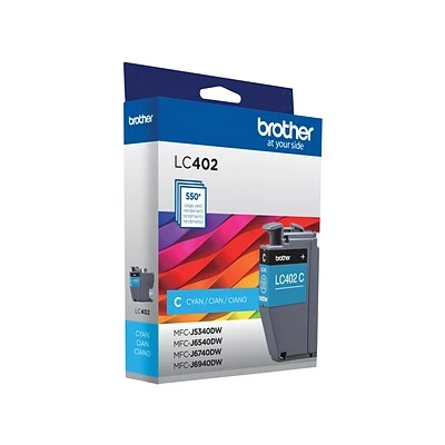 Brother LC402 Cyan Standard Yield Ink Cartridge (LC402CS) 6 Brother LC402 Cyan Standard Yield Ink Cartridge (LC402CS) - Image 4
