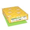 Card Stock Astrobrights 65 Lb. Cardstock Paper, 8.5" X 11", Martian Green, 250 Sheets/Pack (WAU21811)