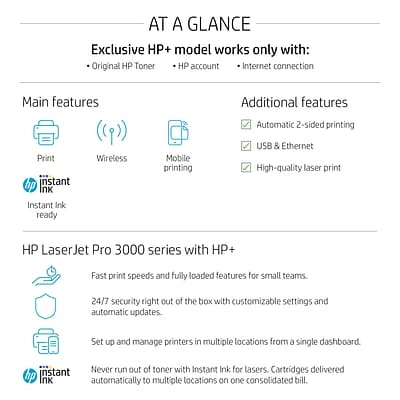 HP LaserJet Pro 3001dwe Wireless Black & White Printer with HP+ Smart Office Features, bonus 3 months Instant Ink (3G650E#BGJ) Printers HP LaserJet Pro 3001dwe Wireless Black & White Printer With HP+ Smart Office Features, Bonus 3 Months Instant Ink (3G650E#BGJ) -Avery shop CAEBDC97 14D0 4C5D B27DA69AEBA372D0 s7