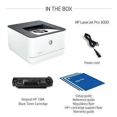 HP LaserJet Pro 3001dwe Wireless Black & White Printer with HP+ Smart Office Features, bonus 3 months Instant Ink (3G650E#BGJ) Printers HP LaserJet Pro 3001dwe Wireless Black & White Printer With HP+ Smart Office Features, Bonus 3 Months Instant Ink (3G650E#BGJ) -Avery shop E5A458A1 6665 450D 95E6A382898E9286 s7