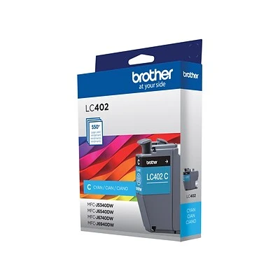 Brother LC402 Cyan Standard Yield Ink Cartridge (LC402CS) 7 Brother LC402 Cyan Standard Yield Ink Cartridge (LC402CS) - Image 5