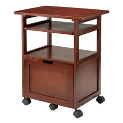 Printer Stands And Carts Winsome Piper 3-Shelf Wood Mobile Printer Stand, Brown (94427) 18 Printer Stands And Carts Winsome Piper 3-Shelf Wood Mobile Printer Stand, Brown (94427) -Avery shop m002680985 s7
