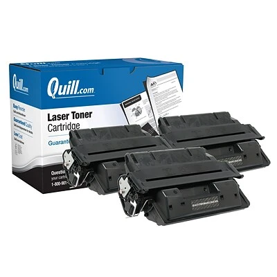 Brother Quill Brand® Remanufactured Black High Yield Toner Cartridge Replacement For HP 27X (C4127X), 3/Pack (Lifetime Warranty) 3 Brother Quill Brand® Remanufactured Black High Yield Toner Cartridge Replacement For HP 27X (C4127X), 3/Pack (Lifetime Warranty)