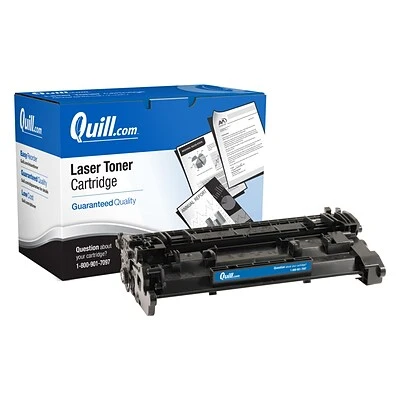 Quill Brand® Remanufactured Black Standard Yield Laser Toner Cartridge Replacement for HP 26A (CF226A) (Lifetime Warranty) Quill Brand® Remanufactured Black Standard Yield Laser Toner Cartridge Replacement For HP 26A (CF226A) (Lifetime Warranty) -Avery shop m006506987 s7