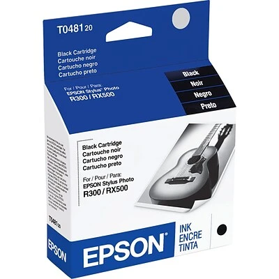 Epson T48 Black Standard Yield Ink Cartridge Epson T48 Black Standard Yield Ink Cartridge -Avery shop s0062760 s7