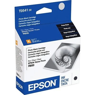 Epson T054 Photo Black Standard Yield Ink Cartridge 3 Epson T054 Photo Black Standard Yield Ink Cartridge