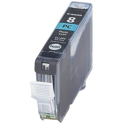 Canon CLI-8 Photo Cyan Standard Yield Ink Cartridge (0624B002AA) 4 Canon CLI-8 Photo Cyan Standard Yield Ink Cartridge (0624B002AA) - Image 2