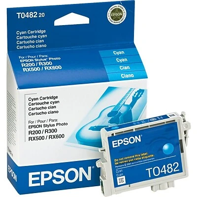 Epson T048 Cyan Standard Yield Ink Cartridge Epson T048 Cyan Standard Yield Ink Cartridge -Avery shop s0160644 s7