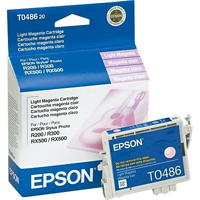 Epson T48 Light Magenta Standard Yield Ink Cartridge Epson T48 Light Magenta Standard Yield Ink Cartridge -Avery shop s0160648 s7