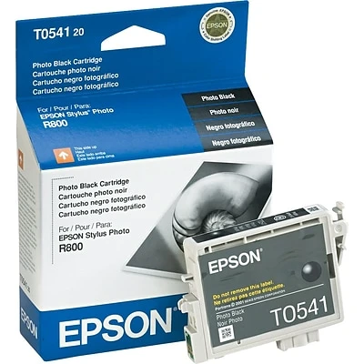 Epson T054 Photo Black Standard Yield Ink Cartridge 4 Epson T054 Photo Black Standard Yield Ink Cartridge - Image 2