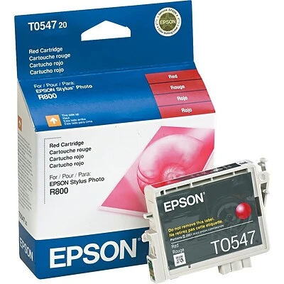 Epson T054 Red Standard Yield Ink Cartridge Epson T054 Red Standard Yield Ink Cartridge -Avery shop s0160654 s7