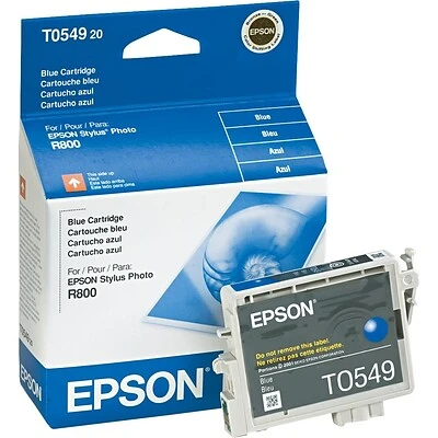 Epson T054 Blue Standard Yield Ink Cartridge Epson T054 Blue Standard Yield Ink Cartridge -Avery shop s0160656 s7