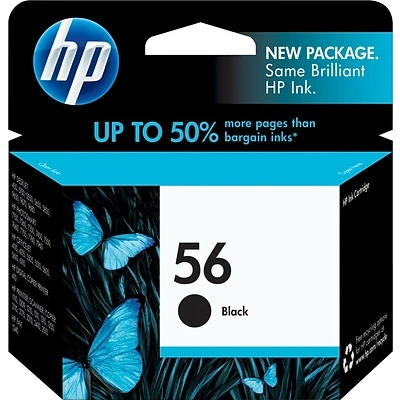 HP 56 Black Standard Yield Ink Cartridge (C6656AN#140) HP 56 Black Standard Yield Ink Cartridge (C6656AN#140) -Avery shop s0337520 s7