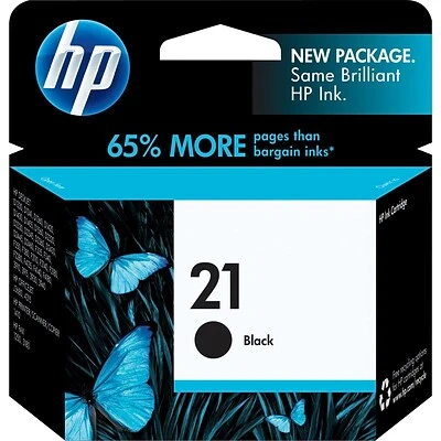 HP 21 Black Standard Yield Ink Cartridge (C9351AN#140) 3 HP 21 Black Standard Yield Ink Cartridge (C9351AN#140)