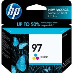 HP 97 Tri-Color Standard Yield Ink Cartridge (C9363WN#140)