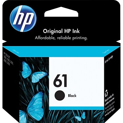HP 61 Black Standard Yield Ink Cartridge (CH561WN#140) HP 61 Black Standard Yield Ink Cartridge (CH561WN#140) -Avery shop s0374360 s7
