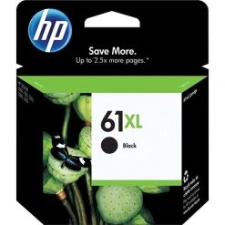 HP 61XL Black High Yield Ink Cartridge (CH563WN#140)