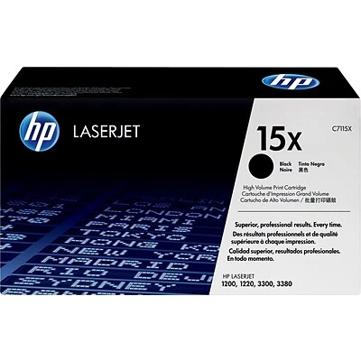 HP 15X Black High Yield Toner Cartridge HP 15X Black High Yield Toner Cartridge -Avery shop s0382843 s7