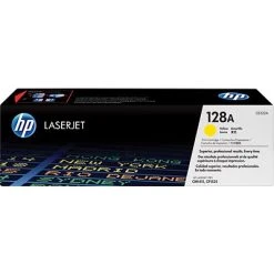 HP 128A Yellow Standard Yield Toner Cartridge (CE322A)