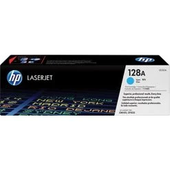 HP 128A Cyan Standard Yield Toner Cartridge (CE321A)