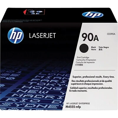 HP 90A Black Standard Yield Toner Cartridge (CE390A) HP 90A Black Standard Yield Toner Cartridge (CE390A) -Avery shop s0411247 s7