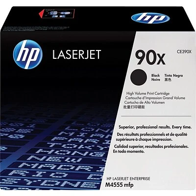 HP 90X Black High Yield Toner Cartridge (CE390X) HP 90X Black High Yield Toner Cartridge (CE390X) -Avery shop s0411249 s7