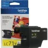 Brother LC71YS Yellow Standard Yield Ink Cartridge 1 Brother LC71YS Yellow Standard Yield Ink Cartridge -Avery shop s0426509 s7