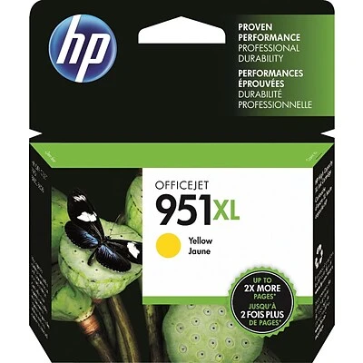 HP 951XL Yellow High Yield Ink Cartridge (CN048AN#140) HP 951XL Yellow High Yield Ink Cartridge (CN048AN#140) -Avery shop s0437163 s7