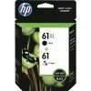 HP 61 Black High Yield And Tri-Color Standard Yield Ink Cartridge, 2/Pack (CZ138FN#140) 1 HP 61 Black High Yield And Tri-Color Standard Yield Ink Cartridge, 2/Pack (CZ138FN#140) -Avery shop s0447113 s7