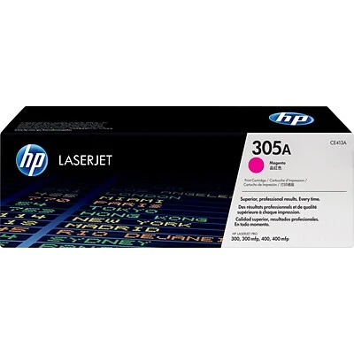 HP 305A Magenta Standard Yield Toner Cartridge (CE413A) HP 305A Magenta Standard Yield Toner Cartridge (CE413A) -Avery shop s0465080 s7