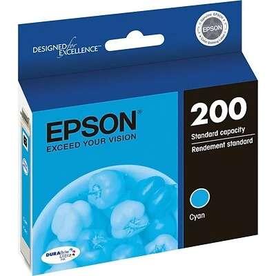Epson T200 Cyan Standard Yield Ink Cartridge Epson T200 Cyan Standard Yield Ink Cartridge -Avery shop s0490612 s7