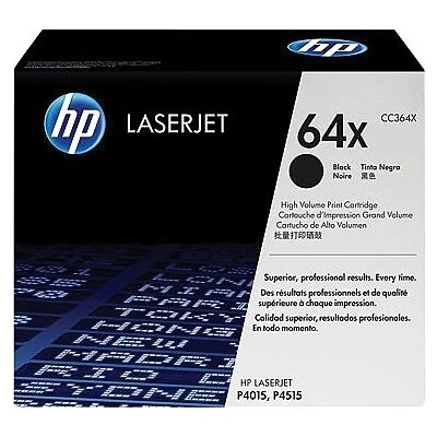 HP 64X Black, High Yield Toner Cartridge HP 64X Black, High Yield Toner Cartridge -Avery shop s0507212 s7