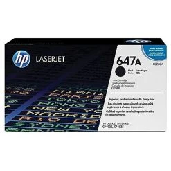 HP 647A Black Standard Yield Toner Cartridge (CE260A)