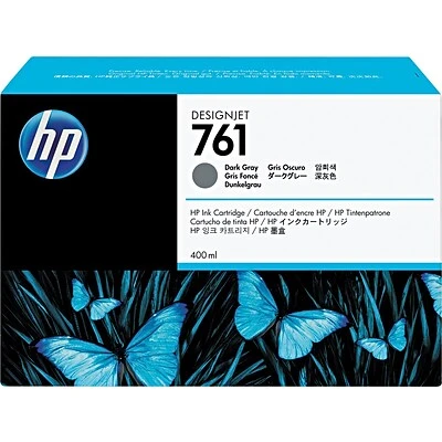 HP 761 Dark Gray Standard Yield DesignJet Ink Cartridge (CM996A) HP 761 Dark Gray Standard Yield DesignJet Ink Cartridge (CM996A) -Avery shop s0519089 s7