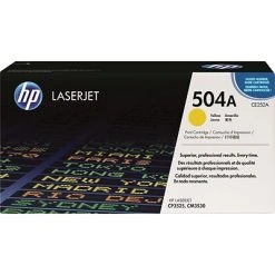 HP 504A Yellow Standard Yield Toner Cartridge (CE252A)