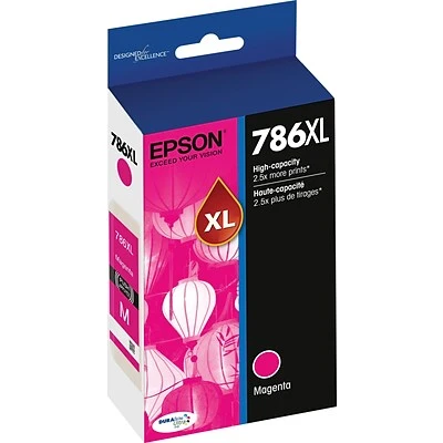 Epson T786XL Magenta High Yield Ink Cartridge Epson T786XL Magenta High Yield Ink Cartridge -Avery shop s0831511 s7