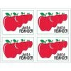 Medical Arts Press Medical Laser Postcards Graphic Image Postcards; For Laser Printer; Apples, "Just A Reminder", 100/Pk