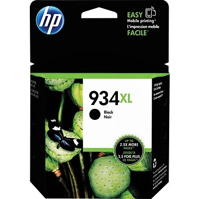 HP 934XL Black High Yield Ink Cartridge (C2P23AN#140) HP 934XL Black High Yield Ink Cartridge (C2P23AN#140) -Avery shop s0863953 s7