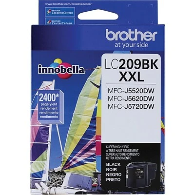 Brother LC209BKS Black Extra High Yield Ink Cartridge 3 Brother LC209BKS Black Extra High Yield Ink Cartridge