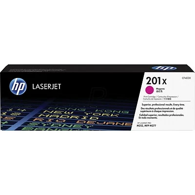 HP 201X Magenta High Yield Toner Cartridge (CF403X) HP 201X Magenta High Yield Toner Cartridge (CF403X) -Avery shop s0955791 s7
