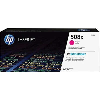 HP 508X Magenta High Yield Toner Cartridge (CF363X) HP 508X Magenta High Yield Toner Cartridge (CF363X) -Avery shop s0964672 s7