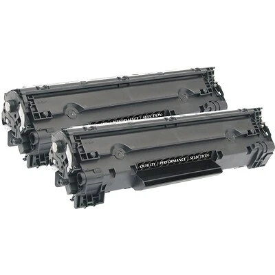 Quill Brand® Remanufactured Black Standard Yield Toner Cartridge Replacement for HP 78A (CE278D), 2/Pack (Lifetime Warranty) Quill Brand® Remanufactured Black Standard Yield Toner Cartridge Replacement For HP 78A (CE278D), 2/Pack (Lifetime Warranty) -Avery shop s0982960 s7